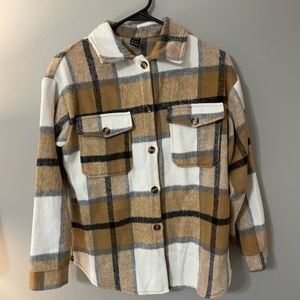 NWOT SHEIN Flannel Jacket
